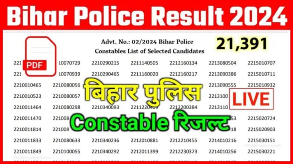 Bihar Police Result 2024 Out Today 20241114 143136